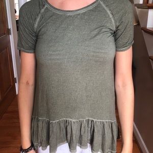 Army green tunic
